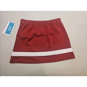 NWT Cheer Uniform Red Chasse Classic Cheerleading Skirt Sz Youth Large Omnicheer